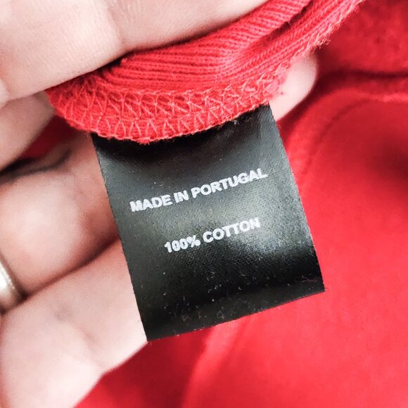 Warm Wonderful x Rowing Blazers Princess Diana Red Cropped Sheep Sweatshirt XXL - Picture 12 of 12